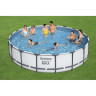 Каркасный бассейн BESTWAY STEEL PRO MAX 427х122см, 15232л 5619D BW